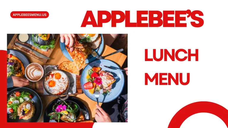 applebees lunch menu