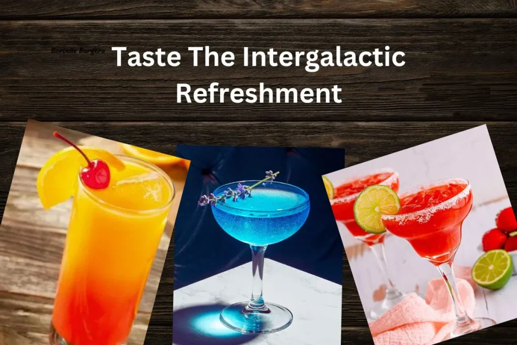 taste the intergalactic refreshment