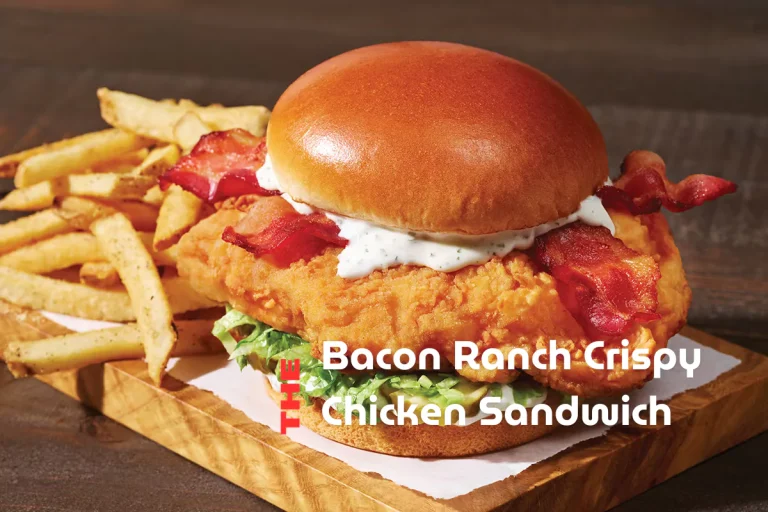 bacon ranch crispy chicken sandwich