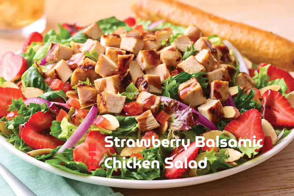 Strawberry Balsamic Chicken Salad
